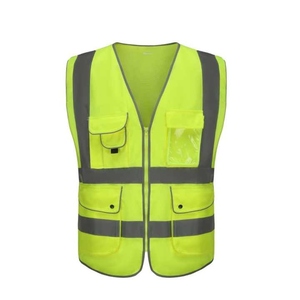 Chaleco de Seguridad Reflectante Transpirable Suave y Cómodo de Diseño Premium, Suministro de Fábrica al por Mayor, Personalizable para Hombre para Exteriores - Product Image 6