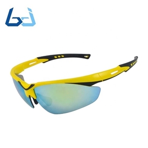 Gafas de Sol Borjye J140, Lentes Azules Espejo, Montura Bi-inyectada, para Montañismo, Gran Venta - Product Image 5