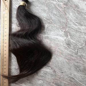 Venta al por mayor de extensiones de cabello brasileño virgen con cutícula alineada suelta estilo de onda profunda cabello humano natural tejido paquetes a granel - Product Image 4