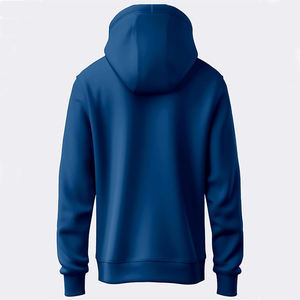 Ventes chaudes, prix bas, bonne qualité, manches longues, couleur unie, impression numérique, logo personnalisé, design, sweat-shirt en molleton 100% coton pour homme, hiver - Product Image 2