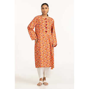 Chemise décontractée en lin à imprimé floral IUSTK-685 pour homme, collection Printemps/Été - Product Image 3