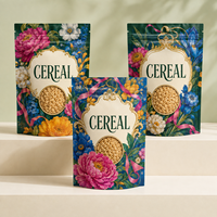 Emballage souple personnalisé pour granola, sachet refermable de qualité alimentaire