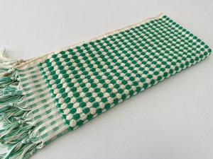 Serviette de bain rayée à pompon 100% coton de qualité supérieure 50x100 à séchage rapide 250gr multi-usages fabriquée en Turquie - Product Image 2