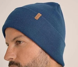 Bonnets 100% acrylique couleur unie, chauds pour l'hiver, pour la pêche et la randonnée, en tricot côtelé, mélange de laine, respirants et élastiques - Product Image 3