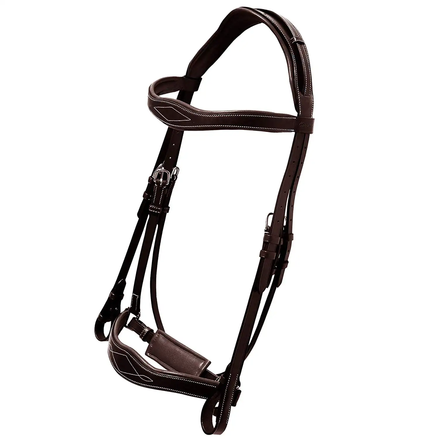 Snaffle Bridle with padded Wholesale professional equine halter tack riding headstall equestrian equipment Profession