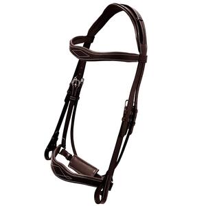 Snaffle Bridle พร้อมเบาะขายส่งเชือกแขวนคอม้ามืออาชีพแท็กขี่แร้อุปกรณ์ขี่ม้าอาชีพ - Product Image 1