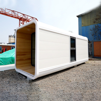 Casa Prefabricada Modular Pequeña, Estructura de Acero Portátil, Impermeable, de Instalación Rápida, para Vivienda, Oficina, Hotel, Almacén, Patio, Comedor