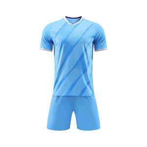 Nuevo estilo transpirable ropa de fútbol equipo uniforme conjunto ropa deportiva uniforme de entrenamiento de fútbol - Product Image 4