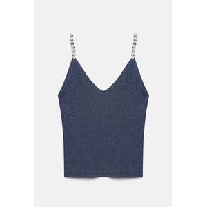 Blusa con Cuentas y Tirantes Finos - Product Image 5