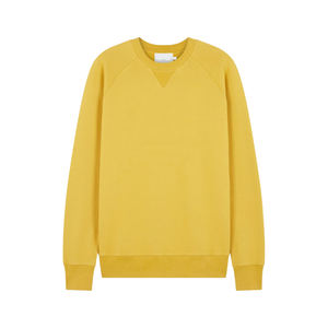 OEM impreso fuera del hombro de manga larga sudadera de los hombres logotipo personalizado impreso sudaderas con capucha de gran tamaño de cuello redondo pulóver sudadera - Product Image 1