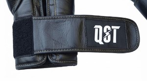 Guantes de Boxeo de Cuero Vacuno Profesionales con Logotipo Personalizado, Guantes de Entrenamiento de Artes Marciales Transpirables, Correa de Muñeca Ajustable, para Gimnasio y Combate - Product Image 3