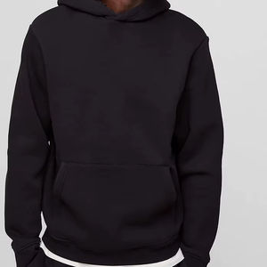 Pull-over à capuche surdimensionné pour hommes avec logo personnalisé EcoSmart Sweat-shirt à capuche en polaire à manches longues en coton épais - Product Image 1