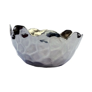 Bol à fruits Germen Design en aluminium de haute qualité fini brillant pour la maison, l'hôtel et le restaurant au prix de gros - Product Image 2