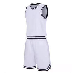 Uniforme de Baloncesto de Última Colección con Impresión Totalmente Personalizada, Talla Grande, 100% Poliéster, Transpirable, de Secado Rápido, Precios Razonables - Product Image 2