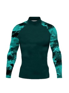 Surf Clothing <b>Men</b> Summer Tights Long Sleeve Swimsuit Rash Guard Surf T-shirt <b>Swimming</b> Diving <b>Tops</b> Quick Dry - Product Image 3