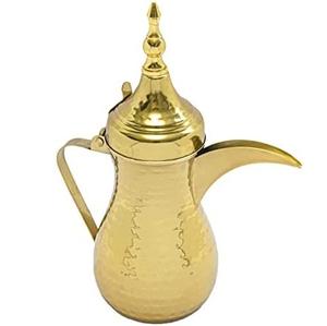 Cafetera árabe Dallah de la mejor calidad, metal de latón de gama alta, estilo moderno de lujo, diseño árabe islámico para el hogar, restaurante, hoteles - Product Image 3
