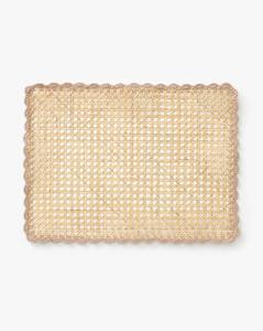 Mantel individual de caña de ratán Productos ecológicos Hecho en Vietnam Decoración de mesa Mantel individual tejido Venta al por mayor Moderno - Product Image 6