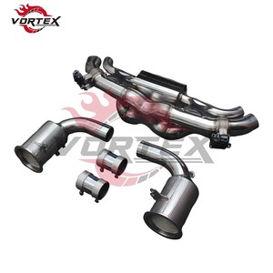 Système d'échappement Catback Valvetronic en acier inoxydable T304 haute performance Vortex pour Porsche 992 3.0T 2019-2025 - Product Image 5