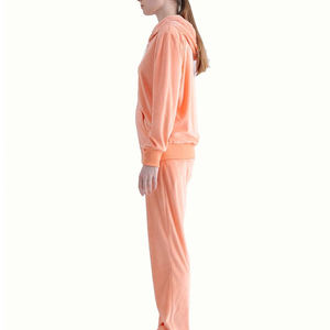 Chándales de terciopelo pesado de diseño personalizado de alta calidad para damas Producto de tendencia superior Chándal de terciopelo para mujer - Product Image 3