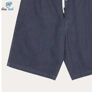Wholesale Hot Selling 100% Cotton <b>Canvas</b> Solid Summer Multi-Pocket Quick Dry Drawstring Closure Casual 3-Pocket Shorts for Men - Product Image 6