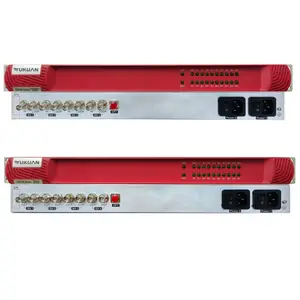 YUK100-04UHD 12g/HD/SD-SDI DVB-ASI sợi quang Extender mux demux 20km FC/PC FC/APC quang Transmitter recei