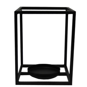 Bougeoir décoratif unique en aluminium et fer couleur pêche bougeoir pour la maison et Noël décoratif - Product Image 2