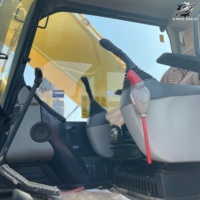 Excavatrice sur chenilles Komatsu PC400, 40 tonnes, grande pelle hydraulique lourde, moteur SAA6D125E5, d'occasion, japonaise, pour l'exploitation minière et les carrières