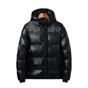 Casual Outdoor Men Fashion New Design Winter Puffer Jackets Quilted Winter Warm Waterproof <b>Blue</b> Jacket - Product Image 2