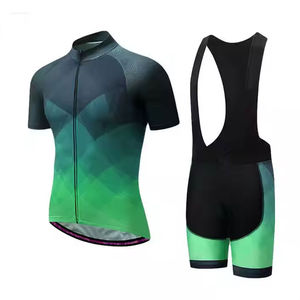 Ensemble de vêtements de cyclisme pour hommes imprimé par sublimation, design d'équipe unique, respirant, léger, taille adulte, utilisation en polyester - Product Image 5