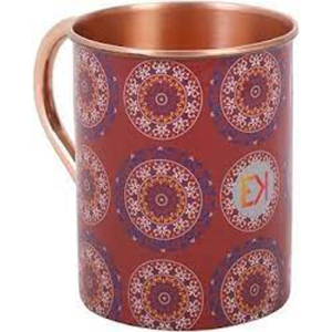 Top Selling <b>Copper</b> Antique Finished Customized Logo And Design Available Best Quality Metal Made Kitchenware Mugs From India - Product Image 2