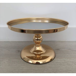 Elegance Cake Stand Cake Server Platters Fiestas y otros eventos Soporte decorativo para pasteles de Royal Home Collection Proveedores - Product Image 1