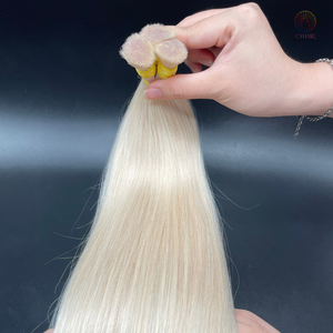 ขายส่งผมดิบผมเวียดนามตรงที่ยังไม่ได้แปรรูปราคาดีที่สุดหนังกําพร้าชิดชิดต่อผมจํานวนมาก #สีงาช้าง - Product Image 6