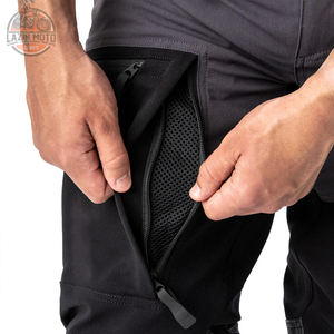 Pantalones Textiles para Motocicleta de Alta Calidad, Diseño OEM, Ajuste Cómodo, Impermeables, Resistentes a la Abrasión, Color Liso, Talla Adulto para Hombre - Product Image 4