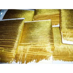OEM Wholesale Bullion Wire Fringe Custom High Quality Fringe for Cope Pluviale Chasuble Canopies and liturgical Vestments