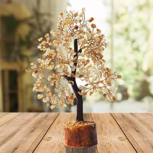 Indian Manufactured of Handcrafted Citrine <b>Crystal</b> Tree <b>for</b> Wealth and Success Available at Affordable Price - Product Image 5