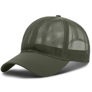 Gorra de béisbol de malla completa de verano para hombre y mujer, protección solar de enfriamiento de secado rápido, sombrero ajustable para senderismo y correr - Product Image 2
