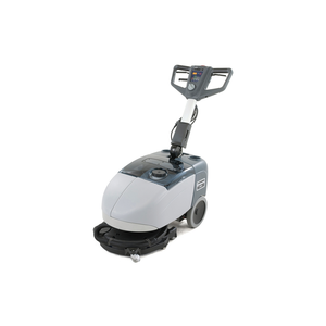 Sccrubber de piso automático, de 2,5-Tanque Gaallon, batería AGM de 84Ah, Walk-Beehind - Product Image 1
