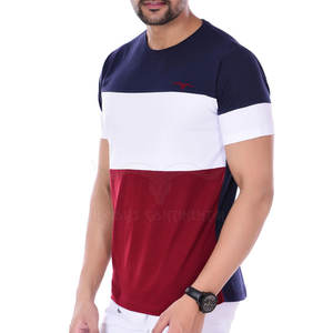 Camiseta informal de fibra de bambú de algodón de manga corta para hombre de alta calidad Patrón sólido-Ropa al por mayor directa de fábrica - Product Image 2