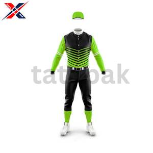 Uniformes de béisbol con logotipo de tamaño personalizado de alta calidad, camiseta Unisex para adultos, ropa de softball transpirable, logotipo personalizado de talla grande, tasa de venta superior - Product Image 6