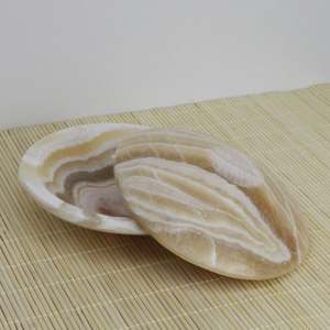 Cuenco de mármol de ónix natural, cuencos de ónix multicolores, juego de cuencos de ónix - Product Image 6