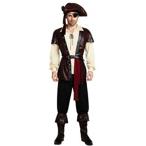 Nuevo Disfraz de Pirata de Alta Calidad, Disfraz de Capitán Gancho para Adultos, Disfraz de Cosplay Masculino para Halloween y Carnaval - Product Image 6