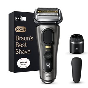 Para German Series 9 PRO + 9465cc Afeitadora eléctrica de grafito para hombres 5 Pro Shave Elements Pantalla OLED Precisión de tiempo de ejecución de 30-60min - Product Image 1