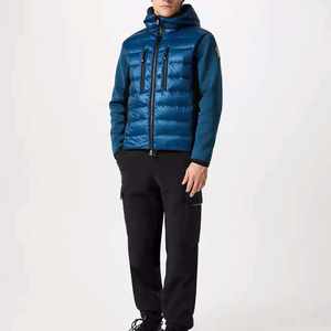 Veste matelassée pour homme de haute qualité, col montant, hiver, épaisse, décontractée, à capuche, en coton, écologique, coupe-vent - Product Image 5