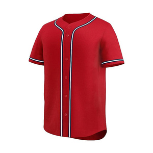 Ropa deportiva profesional para adultos, nuevo estilo, camisetas de poliéster transpirables de secado rápido de manga corta para béisbol y softbol rápido - Product Image 2