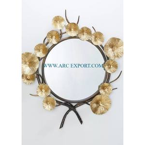 Cadeau de mariage et d'événements Miroir mural suspendu Design attrayant Forme de papillon Fait à la main Miroir mural moderne de grande taille Fourniture - Product Image 5