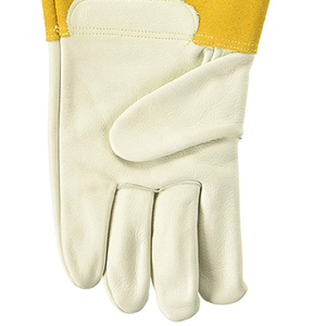 Nuevo 2025 precio de fábrica guante de barbacoa resistente al fuego al calor guantes de soldadura de cuero - Product Image 6