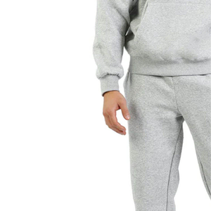 Survêtements en molleton de coton de qualité supérieure pour hommes, vêtements de sport, ensemble de pantalons deux pièces à capuche et ensemble de jogging pour hommes - Product Image 3