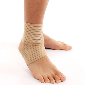 MESS SPORTS Wholesale Adjustable Elastic Neoprene Ankle Brace Bandage <b>Knee</b> Wraps / 2024 <b>Compression</b> Breathable Ankle Support - Product Image 3