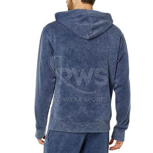 Offre Spéciale conception unique hommes lavage à l'acide sweats à capuche respirant matériau durable hommes lavage à l'acide sweats à capuche - Product Image 2
