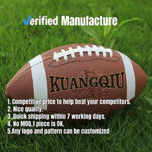 Custom logo <b>Glowing</b> Holographic Reflective American Football Rugby <b>Ball</b> - Product Image 3